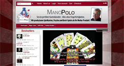 Desktop Screenshot of manopolo-magic.com