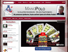 Tablet Screenshot of manopolo-magic.com